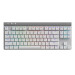 Bàn phím cơ Logitech Không dây G515 LightSpeed TKL White (Tactile switch)