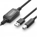 Cáp máy in Ugreen 10362 15M USB2.0 (tích hợp IC khuếch đại)