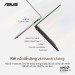 Laptop Asus Vivobook S14 OLED M5406WA-PP071WS (AI 9 HX 370/ 32GB/ 1TB SSD/ 14 inch 3K/ 120Hz/ Win 11/ Office/ Silver/ Vỏ nhôm)
