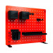 Bảng treo đồ pegboard HyperWork PG02 - Đỏ 