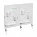 Bảng treo đồ pegboard HyperWork PG02 - Trắng