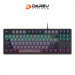 Bàn phím cơ Dareu EK87 V2 Gray Black PBT Dream switch