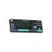 Bàn phím cơ Aula F87/ F87 PRO Xanh đậm+đen+xanh cổ vịt, Greywood V4 switch 