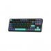 Bàn phím cơ Aula F87/ F87 PRO Xanh đậm+đen+xanh cổ vịt, Greywood V4 switch 