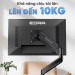 Giá treo màn hình E-Dra EMA7302 (1 màn hình/ 22inch - 34inch/ Gắn bàn)
