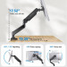 Giá treo màn hình E-Dra EMA7302 (1 màn hình/ 22inch - 34inch/ Gắn bàn)