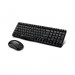 Bộ bàn phím chuột không dây Rapoo X1800S (Đen)