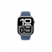 Đồng hồ thông minh Apple Watch Series 10 MWWL3SA/A (46mm/ Wifi, GPS, Bluetooth 5.3/ Viền Nhôm/ Dây Sport Band/ Denim/ S/M)