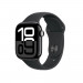 Đồng hồ thông minh Apple Watch Series 10 MWX63SA/A (42mm/ Cellular, GPS, Bluetooth 5.3/ Viền Nhôm/ Dây Sport Band/ Black/ S/M)