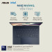 Laptop Asus Zenbook 14 UX3405CA-PZ204WS (Ultra 9 285H/ 32GB/ 1TB SSD/ 14 inch 3K Touch/ 120Hz/ Win 11/ Office/ Blue/ Vỏ nhôm/ Bút/ Túi)