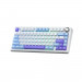 Bàn phím cơ Aula F75 Xanh dương+trắng+tím Star Vector switch