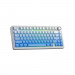 Bàn phím cơ Aula 3 MODE F75/ F75 PRO Trắng xanh dương gradient Reaper switch