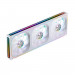 Quạt case JONSBO ZA-360W White LED ARGB 
