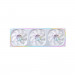 Quạt case JONSBO ZA-360WR White LED ARGB REVERSE (fan ngược) 