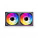 Quạt case JONSBO ZB-240B BLACK LED ARGB 