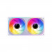 Quạt case JONSBO ZB-240W White LED ARGB 