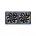Quạt case JONSBO ZA-240BR BLACK LED ARGB REVERSE (fan ngược) 