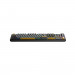 Bàn phím cơ Aula 3 MODE F108 PRO Đen + xám + vàng Reaper switch 