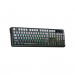 Bàn phím cơ Aula 3 MODE F108 PRO đen gradient Nimbus Switch