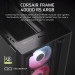 Vỏ máy tính Corsair FRAME 4000D RS ARGB Black CC-9011296-WW (3 FAN ARGB)
