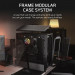Vỏ máy tính Corsair FRAME 4000D Black CC-9011290-WW (Mid Tower/ Đen)