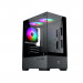 Vỏ máy tính Xigmatek VIEW II 3F (Mini Tower/ M-ATX/ Đen)