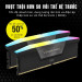 Ram desktop Corsair Vengeance VENGEANCE RGB 64GB (2x32GB) DDR5 6000Mhz (CMH64GX5M2B5600C40)
