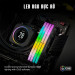 Ram desktop Corsair Vengeance VENGEANCE RGB 64GB (2x32GB) DDR5 6000Mhz (CMH64GX5M2B5600C40)