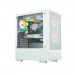 Vỏ máy tính EINAREX P100 RGB White (Mid Tower/ ATX/ Trắng)