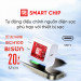 Củ sạc Bison Type C 20W BCH100
