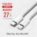 Cáp Bison Type C - lightning 1.2m CB113 