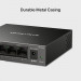 Switch Mercusys MS105GS (10/100/1000 Mbps/ 5 Cổng/ Vỏ Thép)