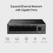 Switch Mercusys MS105GS (10/100/1000 Mbps/ 5 Cổng/ Vỏ Thép)