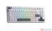 Bàn phím cơ LEOBOG Hi86 Trắng đen Nimbus V3 switch