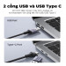 Card ghi hình HDMI to USB 2.0, Type-C live streaming 1080P Ugreen 40189