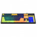 Bàn phím Gaming E-Dra EK302 Blue + Yellow (chống nước) 