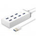 Bộ chia USB Ugreen 20296 1 ra 7 cổng USB 3.0 (nguồn 12V/2A kèm sạc Mac, máy tính bảng, điện thoại)
