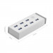 Bộ chia USB Ugreen 20296 1 ra 7 cổng USB 3.0 (nguồn 12V/2A kèm sạc Mac, máy tính bảng, điện thoại)