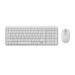 Bộ bàn phím chuột không dây Logitech MK250 (Bluetooth/ Trắng)