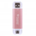 Ổ cứng di động SSD Transcend 1Tb TS1TESD310P (Type-C và USB3.2/ 1050Mb/s/ 950Mb/s/ Hồng)