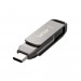USB Lexar JumpDrive D400 OTG 256Gb USB-A và USB-C Màu ghi