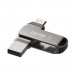 USB Lexar JumpDrive D400 OTG 256Gb USB-A và USB-C Màu ghi