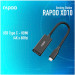 Cáp chuyển Rapoo XD10 USB-C (Type C) sang HDMI