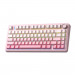 Bàn phím cơ Aula 3 MODE F75 màu Hồng gradient Dream Sakura switch