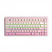 Bàn phím cơ Aula 3 MODE F75 màu Hồng gradient Dream Sakura switch