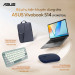 Laptop Asus Vivobook S S14 M3407GA-SF030W (AI 7 445/ 16GB/ 512GB SSD/ 14 inch WUXGA/ 60HZ/ Win11/ Gray/ Vỏ nhôm)