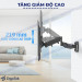 Giá treo Tivi sát tường siêu mỏng Ergotek E888 (34 – 55 Inch)