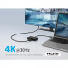 Bộ chuyển đổi Anker A8339 USB C to HDMI, USB A, Type C PD
