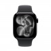 Đồng hồ thông minh Apple Watch Series 11 (46mm/ GPS/ Viền Nhôm/ Dây Silicon/ Jet Black/ M/L)
