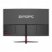 Màn hình gaming cong SingPC K27CF165-VAG (27Inch/ Full HD/ 1ms/ 165Hz/ 300cd/m2/ VA/ Loa)